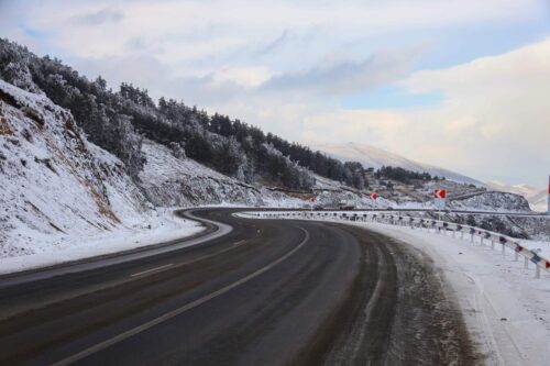 Վանաձոր-Ալավերդի ճանապարհի մի հատվածը փակ է ավտոբուսների և կցորդով կամ կիսակցորդով բեռնատարների համար