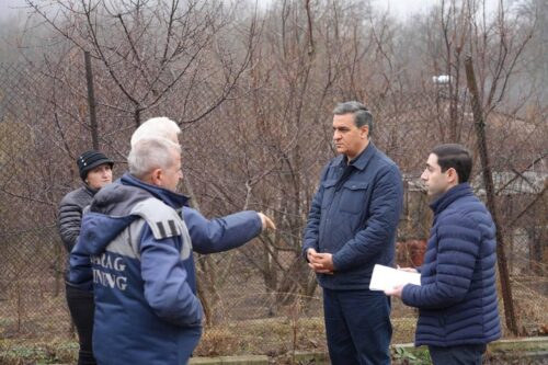 Арман Татоян находится в ​​селе Неркин Ханд с целью по сбору фактов