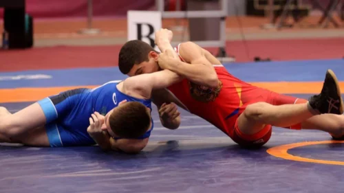 Манвел Хачатрян победил турецкого спортсмена на ЧЕ по борьбе