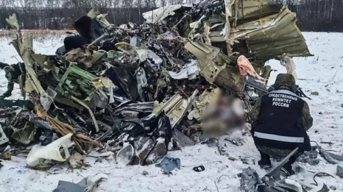 Украина попросила передать тела пленных, погибших при уничтожении Ил-76, в Кремле сообщают, что такого запроса не было