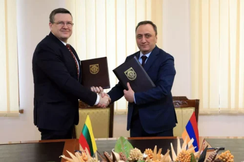 Министерство обороны: Армения и Литва подписали план сотрудничества на 2024 год
