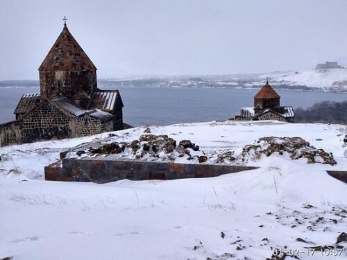 Սևանի թերակղզում ձյուն է տեղում