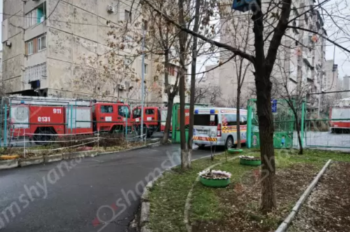 В детском саду №62 Давташена вспыхнул пожар, детей эвакуировали