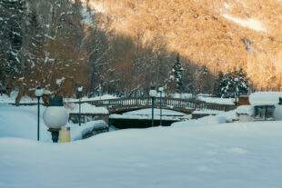 Jermuk in winter: Photos