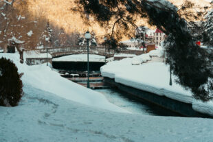 Jermuk in winter: Photos