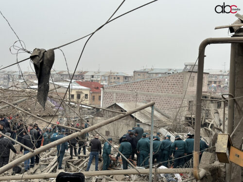 Взрыв в Эребуни, два человека госпитализированы