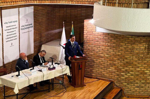 Правительство РА вступило в поле геополитических конфликтов: Абрамян выступил с речью в Тегеране