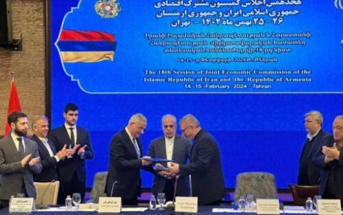 ՀՀ և Իրանի միջկառավարական համատեղ հանձնաժողովի նիստի ավարտին ստորագրվել է փոխըմբռնման հուշագիր
