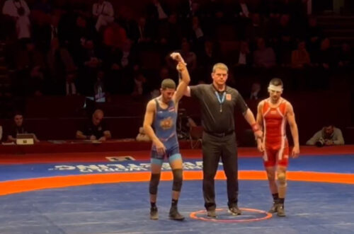 Մանվել Խաչատրյանը՝ ըմբշամարտի Եվրոպայի առաջնության բրոնզե մեդալակիր