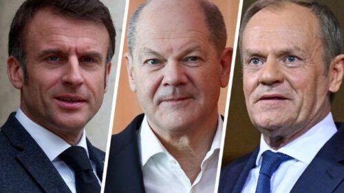 Politico: Макрон, Шольц и Туск встретятся в Берлине по вопросу Украины