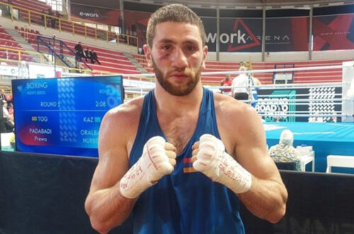 Рафаэль Оганесян одержал вторую победу в олимпийском рейтинговом турнире