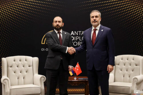 Միրզոյանն ու Ֆիդանը քննարկել են Հայաստանի և Թուրքիայի միջև հարաբերությունների կարգավորման գործընթացը