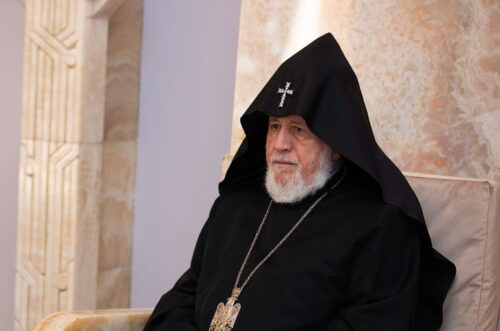 Ամենայն Հայոց Կաթողիկոսը ցավակցագիր է հղել ՌԴ նախագահին և Մոսկվայի և Համայն Ռուսիո Պատրիարքին