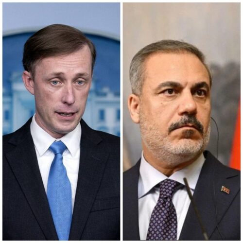 Фидан и Салливан обсудили процесс урегулирования армяно-азербайджанских отношений