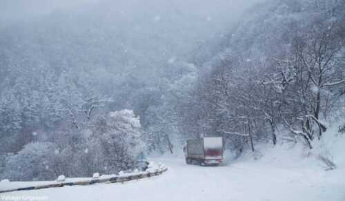 Դիլիջանի ոլորաններում, Գորիսի տարածաշրջանի ճանապարհներին մառախուղ է