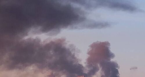 На Рязанском нефтеперерабатывающем заводе в результате нападения БПЛА возник пожар