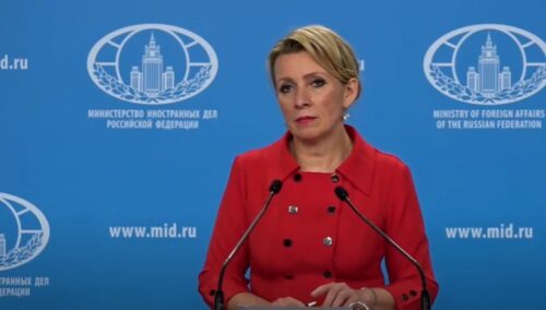 Это недружественный шаг: Захарова об объявлении вывести российских пограничников из «Звартноца»