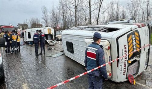 Թուրքիայում ավտոբուսներ ի բախումից մոտ 30 վիրավոր ու մեկ զոհ կա