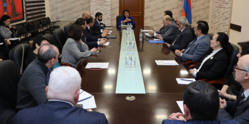 Ժաննա Անդրեասյանը ռեկտորներին է ներկայացրել բուհերի խոշորացման ծրագիրը