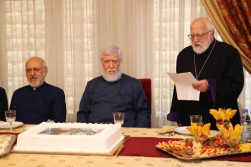 Անթիլիասի Մայրավանքում նշել են Արամ Ա կաթողիկոսի ծննդյան օրը