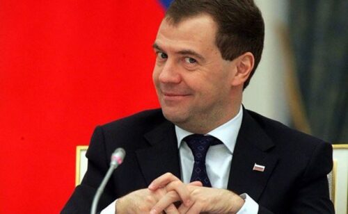 Medvedev says who is behind protests in Georgia