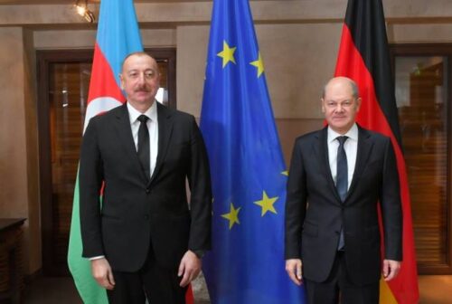 Scholz to hold talks with Aliyev in Berlin 