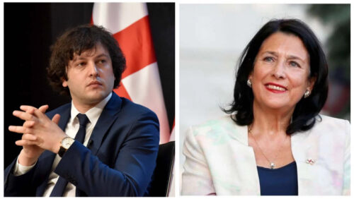 Georgian prime minister calls country’s president “an agent of foreign influence”