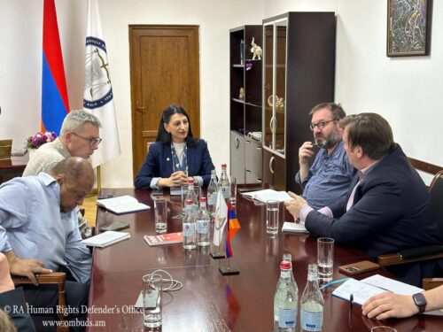 ՀՀ ՄԻՊ-ը բրիտանական ԶԼՄ-ներին ներկայացրել է արցախցիների իրավունքներին առնչվող հարցեր