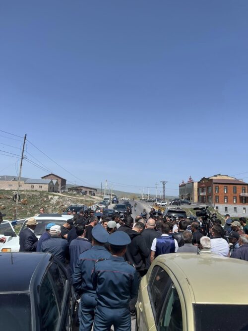 A number of country’s roads blocked in support of Tavush