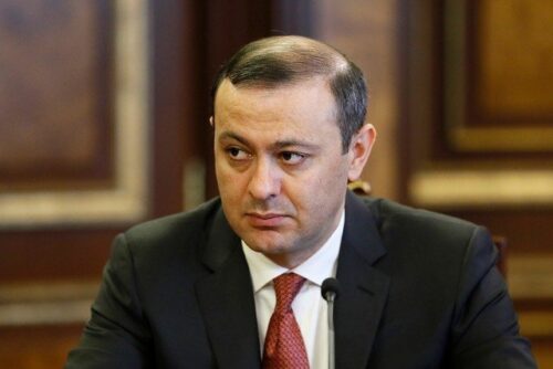 Armen Grigoryan not to attend International Meeting of High Representatives for Security Issues in Saint Petersburg
