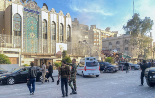 11 people killed in missile attack on Iranian embassy in Damascus