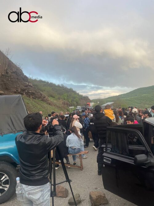 В Киранце дорога перекрыта, ситуация спокойная