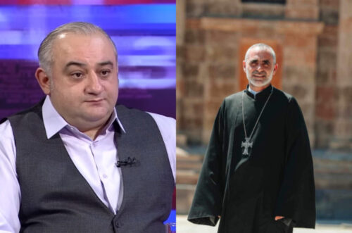 Мы не против того, чтобы программа транслировалась в прямом эфире, но Первопрестольный Святой Эчмиадзин сам решает, кто будет представлять позицию церкви: преподобный Есаи Артенян Петросу Казаряну