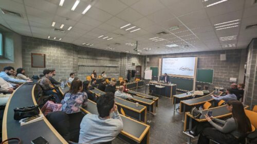 Every Armenian living in the Diaspora should give his knowledge and time to the homeland: Abraham Gasparyan to Armenian students in Brussels