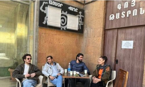 Authorities perpetrating cultural slaughter; Goy Theatre staging sit-in 