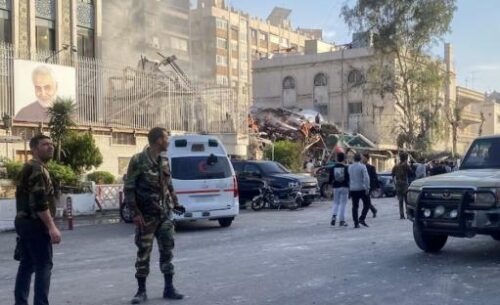 Իսրայելի հրթիռային հարվածից վնասվել է Դամասկոսում Իրանի դեսպանատունը