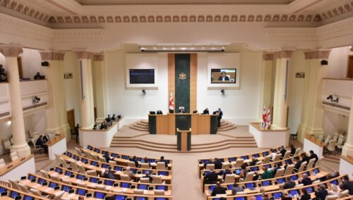 Georgian Parliament overturns presidential veto on foreign agent law