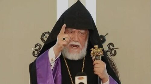 Нынешний курс самоуничтожения и самоубийства должен прекратиться: Католикос Арам I осудил поведение полиции по отношению к Армянскому Патриарху у мемориального комплекса «Сардарапат»