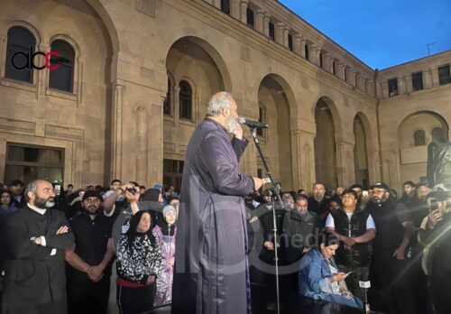 Archbishop Bagrat Galstanyan: A meeting took place today; At the moment, the Armenian troops are in their positions, unless of course they are moved overnight