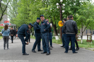 Акции мирного неповиновения в Ереване (фоторепортаж)