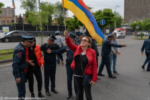 Акции мирного неповиновения в Ереване (фоторепортаж)