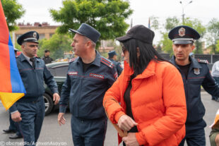 Акции мирного неповиновения в Ереване (фоторепортаж)