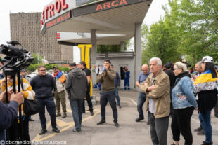 Акции мирного неповиновения в Ереване (фоторепортаж)