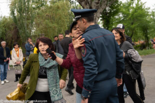 Акции мирного неповиновения в Ереване (фоторепортаж)