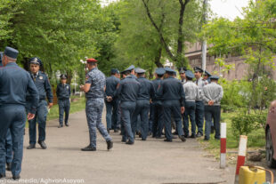 Акции мирного неповиновения в Ереване (фоторепортаж)