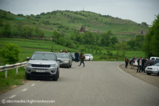 Կիրանցի ճանապարհը փակած ոստիկանները(ֆոտոշարք)