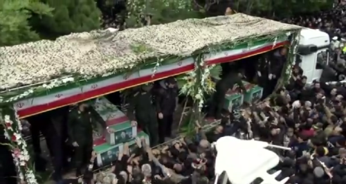 Իրանում մեկնարկել է ուղղաթիռի վթարից զոհվածների հրաժեշտի արարողությունը 