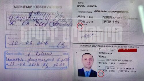 Կոդ 070. փախստակա՞ն, թե՞ քաղաքացի. Արմեն Գրիգորյանը ԱԽ քարտուղար է նշանակվել Արցախի անձնագրով