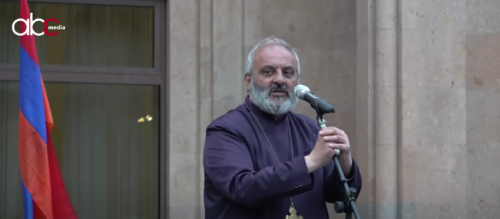 Archbishop Bagrat Galstanyan: We met with the members of the Country of Living party and those of Hayakve