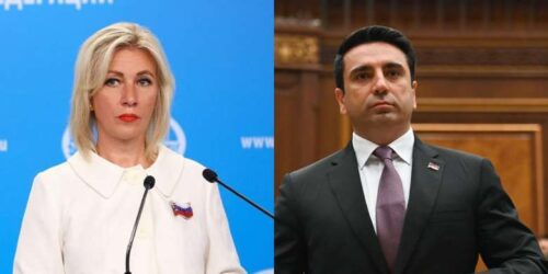 Զախարովան համարում է, որ Ալեն Սիմոնյանը «սատանայացել է»